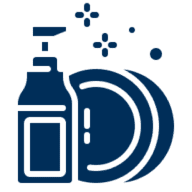 Dishwashing detergent graphic