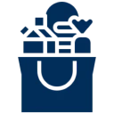 Icon of groceries in a bag